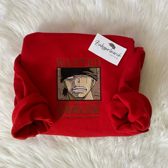 Gildan Other - Zoro Wanted Crewneck